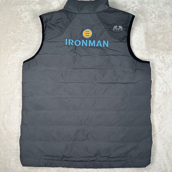 KUIU Elements Vest Grey Gray Full Zip Fiber Ball Down Tube DWR Men's Size Medium - Picture 8 of 11
